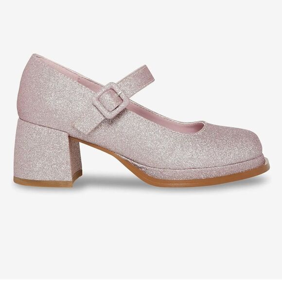 Steve Madden Girls Drama Sparkle Mary Janes New! - Picture 3 of 12